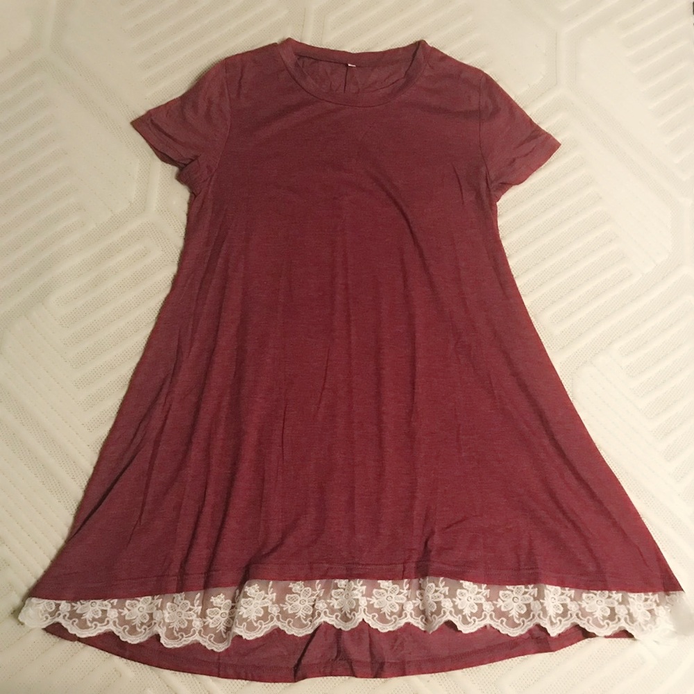 🌼LAST 1🌼Boho Lace Tee - Picture 2 of 3